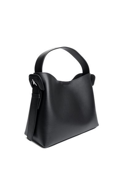 Luca Leather Bag Small. Жіноча сумка чорна з натуральної шкіри LLBS2 фото