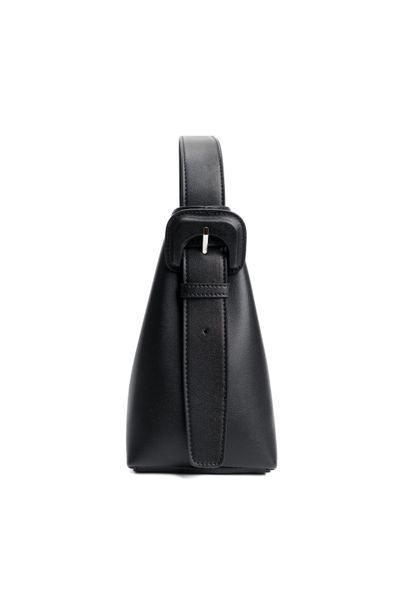 Luca Leather Bag Small. Жіноча сумка чорна з натуральної шкіри LLBS2 фото