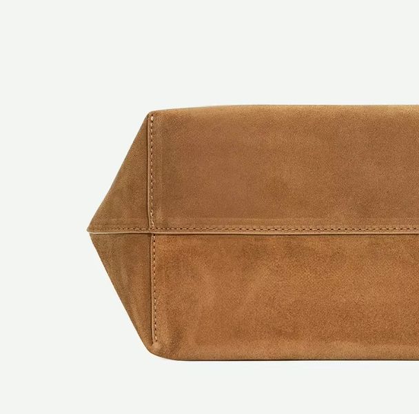 Montreal Suede Bag. Жіноча сумка світло-коричнева з натуральної замші [Передзамовлення. Надходження з 23-го жовтня] MSB3 фото