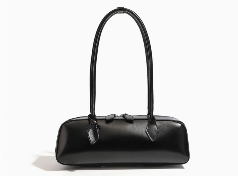 Portofino Leather Bag. Жіноча сумка чорна з натуральної шкіри PORTLB3 фото