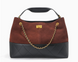 Milano Leather Bag. Жіноча сумка бордова з натуральної замші MLN2 фото