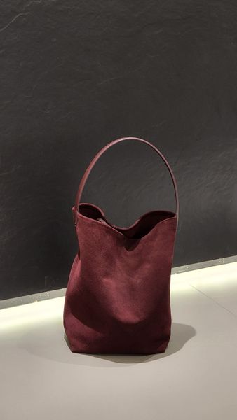 Montreal Suede Bag. Жіноча сумка бордова з натуральної замші [Передзамовлення. Надходження з 23-го жовтня] MSB7 фото