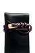 Leather Belt #9. Ремінець темно-коричневий з натуральної шкіри з золотою фурнітурою BELT#9-1 фото 3