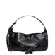 Bel Air Leather Bag. Жіноча сумка чорна з золотою фурнітурою BAB фото 1