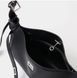 Bel Air Leather Bag. Жіноча сумка чорна зі срібною фурнітурою BAB фото 6