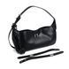 Bel Air Leather Bag. Жіноча сумка чорна зі срібною фурнітурою BAB фото 4