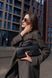 Adler Leather Bag. Жіноча сумка чорна з золотою фурнітурою з натуральної шкіри ADLB1 фото 2