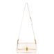 Niche Baguette Leather Bag. Жіноча сумка молочна з натуральної шкіри NBLB4 фото 7