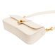 Niche Baguette Leather Bag. Жіноча сумка молочна з натуральної шкіри NBLB4 фото 5