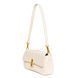 Niche Baguette Leather Bag. Жіноча сумка молочна з натуральної шкіри NBLB4 фото 2