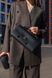 Adler Leather Bag. Жіноча сумка чорна зі срібною фурнітурою з натуральної шкіри ADLB3 фото 4