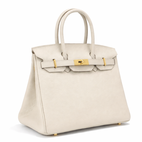 Grace Leather Small Bag. Жіноча сумочка кремова з натуральної шкіри GRC12 фото